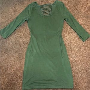 Green Body-con Dress 💚